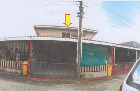 ขายทาวน์เฮ้าส์ 1 ชั้น ในโครงการอยู่เย็น ปาร์คฮิลล์ ราคา 1.29 ล้านบาท ในอำเภอนิคมพัฒนา