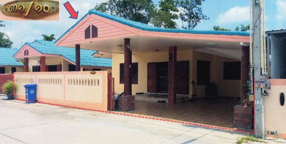 ขายบ้านเดี่ยว 1 ชั้น ในโครงการรุ่งอรุณ ราคา 2.155 ล้านบาท ในอำเภอบ้านค่าย