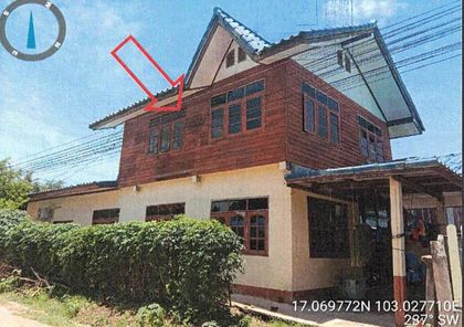 ขายบ้านเดี่ยว 2ชั้น ในโครงการเวียงคำ ราคา 620,000บาท ในอำเภอกุมภวาปี