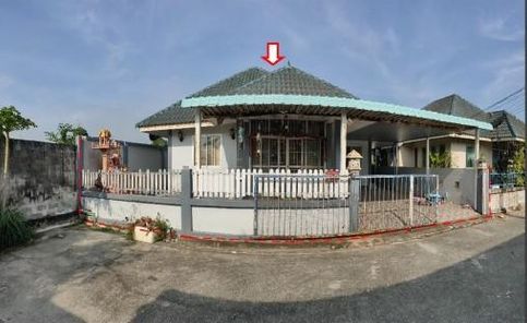 ขายบ้านเดี่ยว 1 ชั้น ในโครงการพีนัท (ภาภิรมย์) ราคา 1.80 ล้านบาท ในอำเภอนิคมพัฒนา