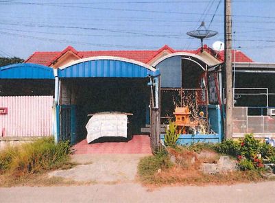 ขายทาวน์เฮ้าส์ 1ชั้น ในโครงการโชคมารวย ราคา 1.15ล้านบาท ในอำเภอเมืองระยอง