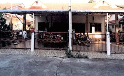 ขายบ้านแฝด 1 ชั้น ในโครงการพาชื่น ราคา 1.05 ล้านบาท ในอำเภอบ้านฉาง