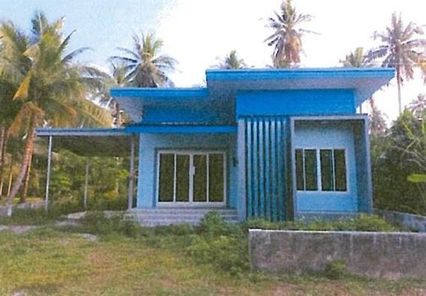 ขายบ้านเดี่ยว 1ชั้น ราคา 1.23ล้านบาท ในอำเภอบางสะพาน