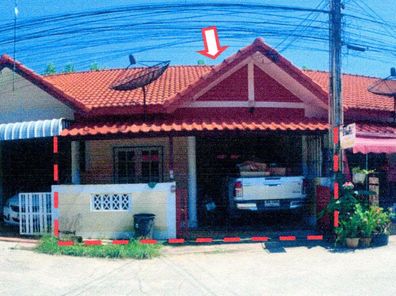 ขายทาวน์เฮ้าส์ 1 ชั้น หมู่บ้านปรีชาเฮ้าส์ ราคา 1.5 ล้านบาท ในอำเภอบ้านฉาง