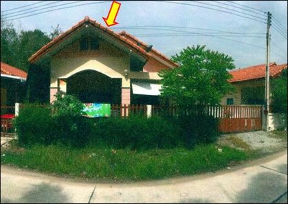 ขายบ้านเดี่ยว 1 ชั้น หมู่บ้านกองเงิน การ์เด้น โฮม 2 ราคา 1.65 ล้านบาท ในอำเภอบ้านค่าย