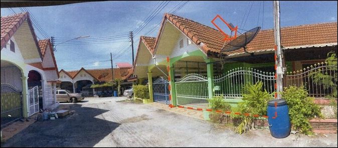 ขายทาวน์เฮ้าส์ 1ชั้น ในโครงการวังใหม่วิลล่า ราคา 1.35ล้านบาท ในอำเภอเมืองระยอง