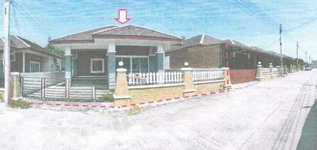 ขายบ้านเดี่ยว 1ชั้น ในโครงการกันสิริ ราคา 2.19ล้านบาท ในอำเภอปลวกแดง