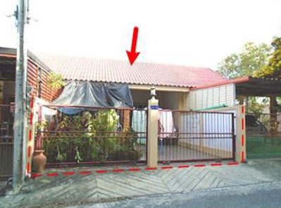 ขายทาวน์เฮ้าส์ 1ชั้น ในโครงการชมชื่น ราคา 1.60 ล้านบาท ในอำเภอบ้านฉาง