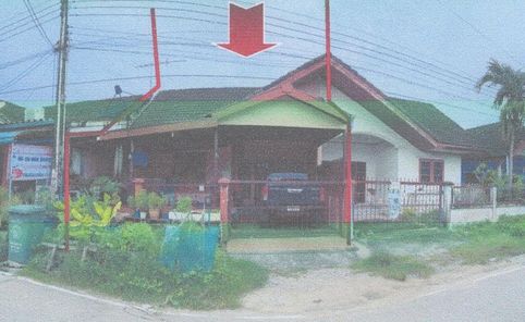 ขายบ้านแฝด 1ชั้น ในโครงการฟ้ารุ่ง ราคา 1.50ล้านบาท ในอำเภอนิคมพัฒนา