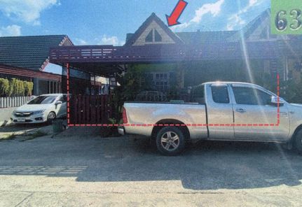 ขายทาวน์เฮ้าส์ 1 ชั้น หมู่บ้านภัทรโฮม ราคา 1.46 ล้านบาท ในอำเภอปลวกแดง