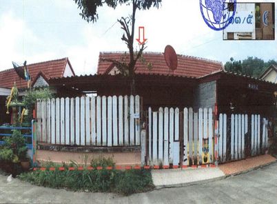 ขายบ้านแฝด 1 ชั้น ในโครงการกุลวดีมาบข่า ราคา 1.565 ล้านบาท ในอำเภอนิคมพัฒนา