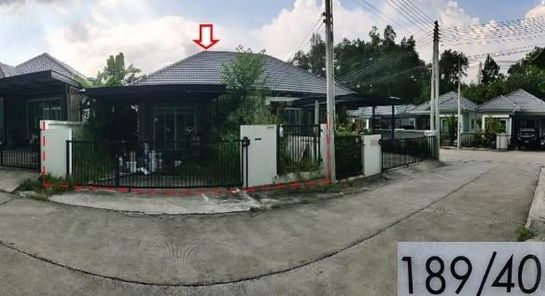 ขายบ้านแฝด 1ชั้น ในโครงการชัยสมบูรณ์สุข 3 ราคา 1.95ล้านบาท ในอำเภอบ้านค่าย