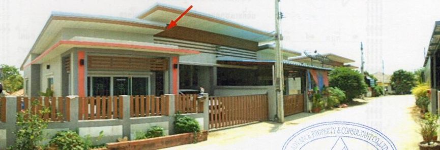 ขายบ้านแฝด 1 ชั้น ในโครงการสกุลแก้ว ราคา 1.7 ล้านบาท ในอำเภอปลวกแดง