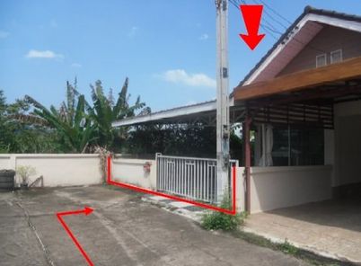 ขายบ้านเดี่ยว 1ชั้น ในโครงการ บ้านแสนสบายราคา 1.90ล้านบาท ในอำเภอสัตหีบ