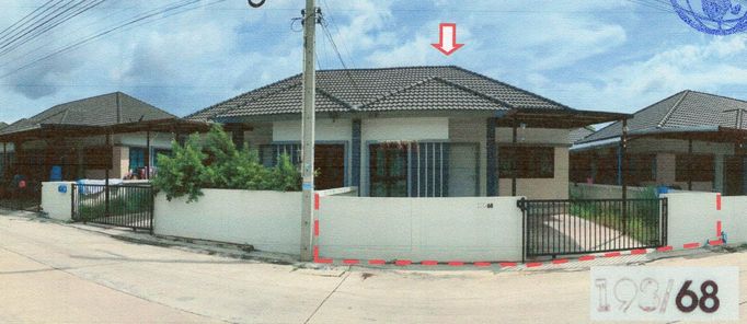 ขายบ้านแฝด 1 ชั้น ในโครงการชัยสมบูรณ์สุข 2 ราคา 2.1 ล้านบาท ในอำเภอบ้านค่าย