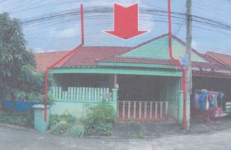 ขายทาวน์เฮ้าส์ 1 ชั้น ในโครงการพรภิรมย์ ราคา 1.2 ล้านบาท ในอำเภอนิคมพัฒนา