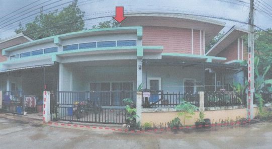 ขายบ้านแฝด 1ชั้น ในโครงการจักรวาลแลนด์แอนด์เฮ้าส์ ราคา 1.95ล้านบาท ในอำเภอปลวกแดง