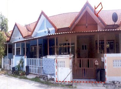 ขายทาวน์เฮ้าส์ 1ชั้น ในโครงการปรีชาเฮ้าส์ ราคา 1.30ล้านบาท ในอำเภอบ้านฉาง