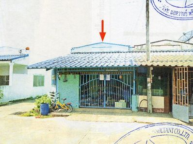 ขายทาวน์เฮ้าส์ 1 ชั้น ในโครงการวิจิตรา ราคา 6 แสนบาท ในอำเภอแกลง