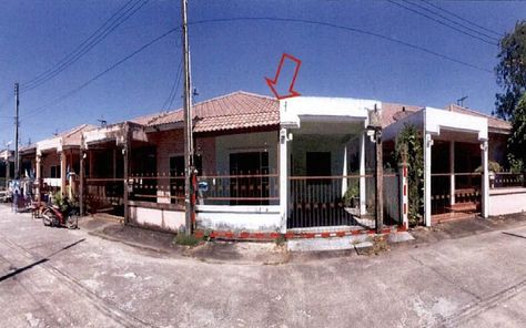 ขายบ้านแฝด 1 ชั้น ในโครงการรุ่งเรือง ราคา 715,000 บาท ในอำเภอนิคมพัฒนา