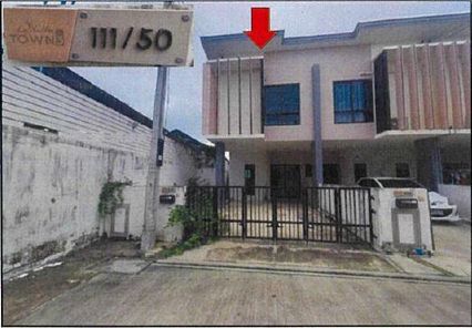 ขายทาวน์เฮ้าส์ 2 ชั้น ในโครงการลาวัลเล่ ทาวน์3 ราคา 2.13 ล้านบาท ในอำเภอหัวหิน