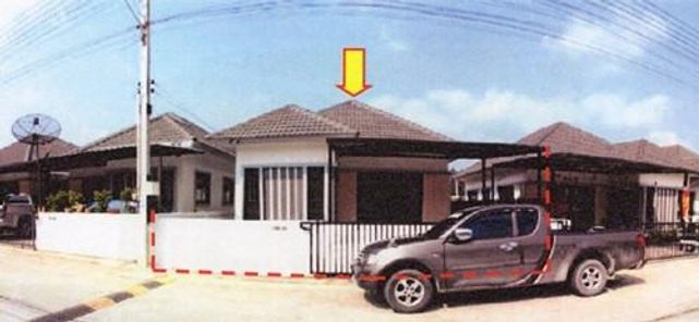 ขายบ้านแฝด 1 ชั้น ในโครงการชัยสมบูรณ์สุข2 ราคา 2.25 ล้านบาท ในอำเภอบ้านค่าย