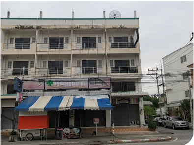 ขายอาคารพาณิชย์ 4 ชั้น ราคา 5.50 ล้านบาท ในอำเภอเมืองชลบุรี