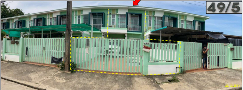 ขายทาวน์เฮ้าส์ 44.1ตารางวา ราคา 2.1 ล้านบาท ในอำเภอเมืองพิษณุโลก ตำบลหัวรอ