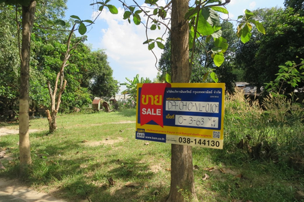 ขายที่ดินเปล่า 3งาน 64.9ตารางวา ราคา 4.6 ล้านบาท ในอำเภอบางละมุง ตำบลห้วยใหญ่ ตลาดน้ำ4ภาค เทพประสิทธิ์ เขาตาโล ห้วยใหญ่ QD29TWY5