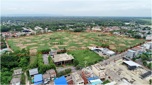 ขายที่ดินเปล่า 36ไร่ 4.6ตารางวา ราคา 226.87 ล้านบาท ในอำเภอเมืองพิษณุโลก ตำบลในเมือง ในเมือง-สี่แยกบ้านแขก-ถนนสนามบิน(เก่า) 5L3CHFlD