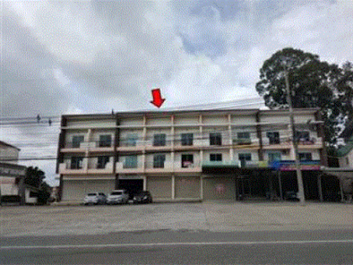 ขายอาคารพาณิชย์ 3 ชั้น ในโครงการบูรพาแลนด์ หนองค้อ ราคา 3.85 ล้านบาท ในอำเภอศรีราชา