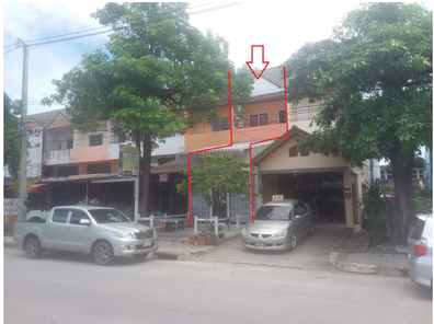 ขายอาคารพาณิชย์ 2 ชั้น ในโครงการทรายแก้วการ์เด้นโฮม ราคา 3.50 ล้านบาท ในอำเภอเมืองชลบุรี