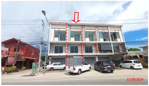 ขายอาคารพาณิชย์ 17ตารางวา ราคา 2.5 ล้านบาท ในอำเภอบางละมุง ตำบลหนองปรือ