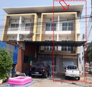 ขายอาคารพาณิชย์ 22.7ตารางวา ราคา 2.2 ล้านบาท ในอำเภอเมืองขอนแก่น ตำบลพระลับ