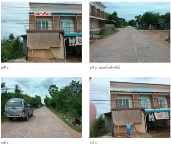 ขายอาคารพาณิชย์ 17ตารางวา ราคา 1.1 ล้านบาท ในอำเภอเมืองขอนแก่น ตำบลบ้านเป็ด