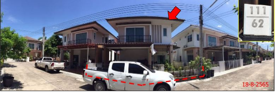 ขายบ้านแฝด 40ตารางวา ราคา 2.9 ล้านบาท ในอำเภอเมืองชลบุรี ตำบลสำนักบก