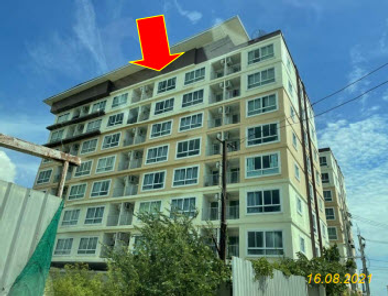 ขายคอนโดมิเนียม 346/69 ภัทรคอนโดทาวน์ B ราคาถูกเพียง 858,000 บาท ในอำเภอเมืองชลบุรี ตำบลคลองตำหรุ