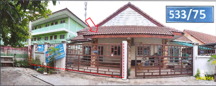 ขายบ้านแฝด 32ตารางวา ราคา 1.2 ล้านบาท ในอำเภอศรีราชา ตำบลหนองขาม